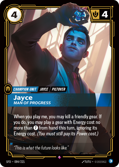 SFD-084 Jayce Man of Progress Spiritforged