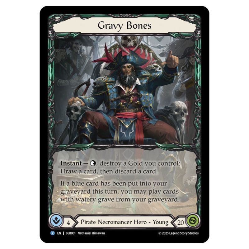 Gravy Bones Flesh and Blood Silver Age Chapter 3 deck artwork