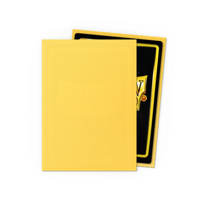 Dragon Shield: Sleeves – Matte – Yellow 100