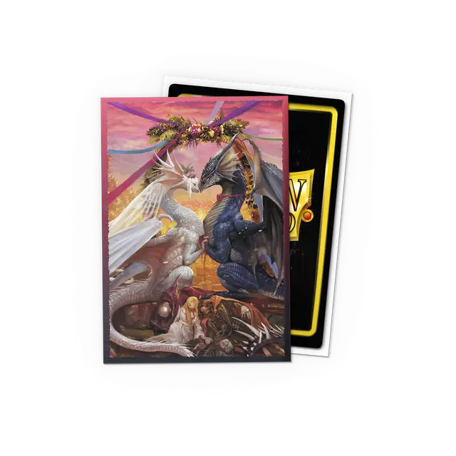 Dragon Shield: Sleeves – Japanese Size Sleeves – Brushed Art – Valentines 2023 60