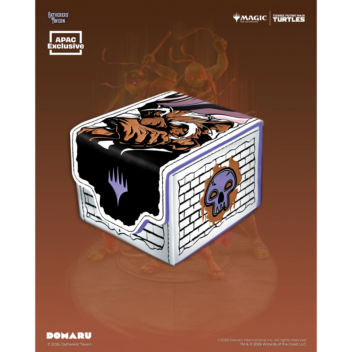 Gatherers Tavern Domaru Deck Box - Master Splinter (Mtg Teenage Mutant Ninja Turtles)