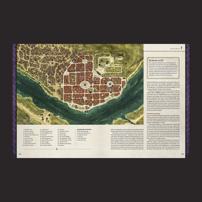 Ruins of Symbaroum 5E, Adventure Compendium interior rules and artwork spread 4
