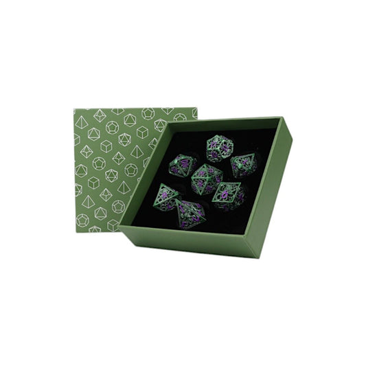Metal Dice Set Aeon Dice Set Sea Green