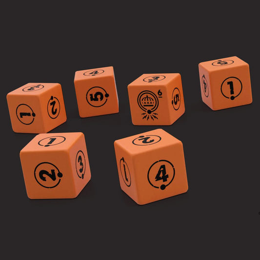 Tales from the Loop RPG, Dice Set engraved custom dice set