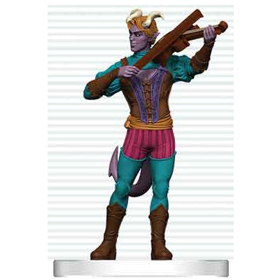 Tiefling Bard pre-painted D&D miniature
