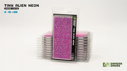 Gamers Grass Tiny Tufts Alien Neon - blister pack