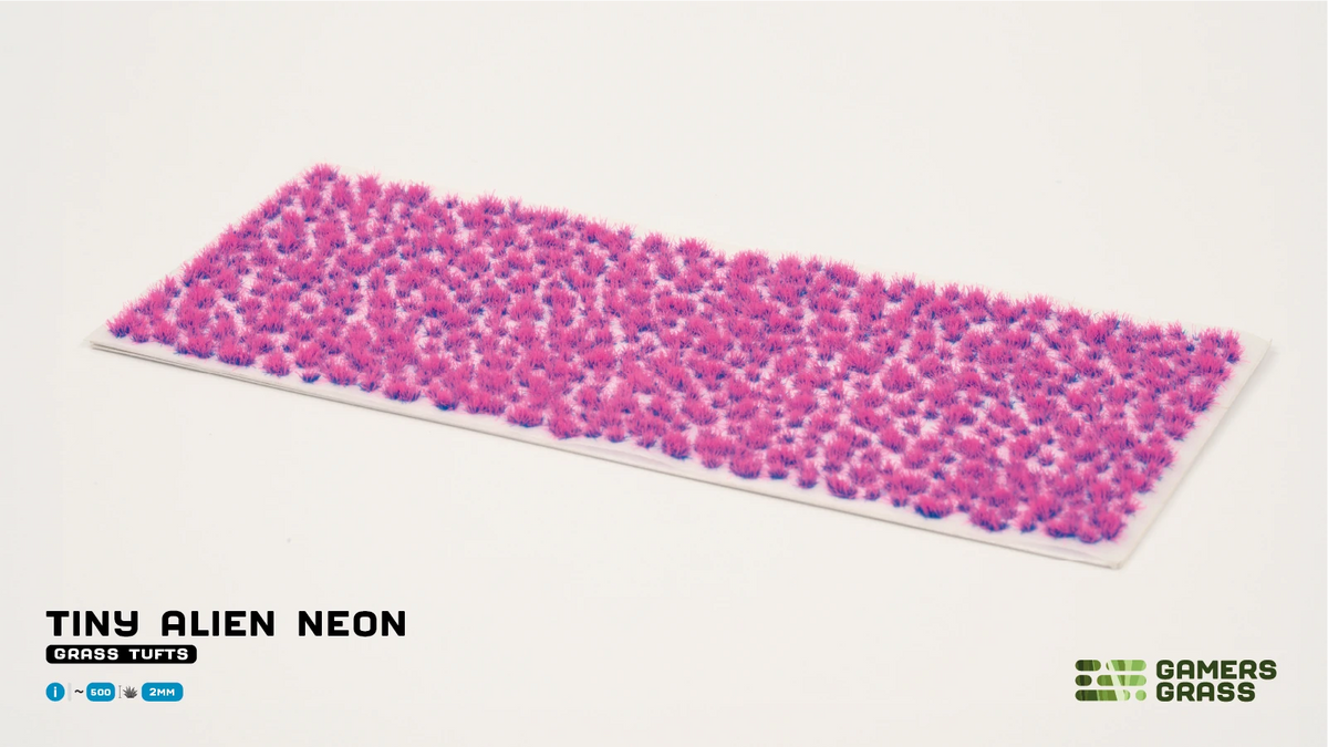 Gamers Grass Tiny Tufts Alien Neon - product sheet