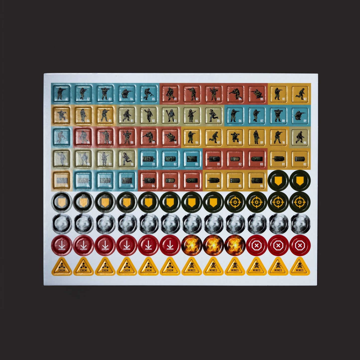 Twilight: 2000 RPG cardboard tokens