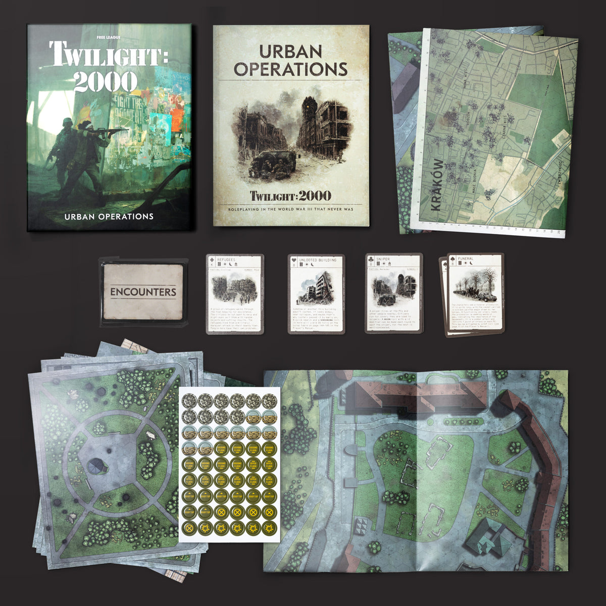 Twilight 2000 RPG, Urban Operations interior artwork