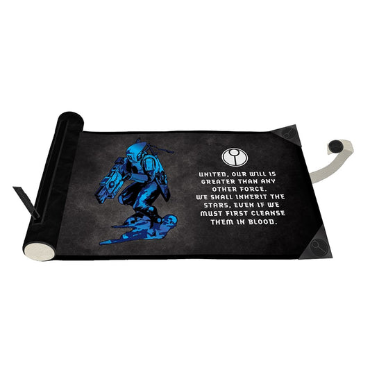 ULTRA PRO Warhammer 40000: Codex Aligned Premium Foil Dice Scroll - T'AU EMPIRE