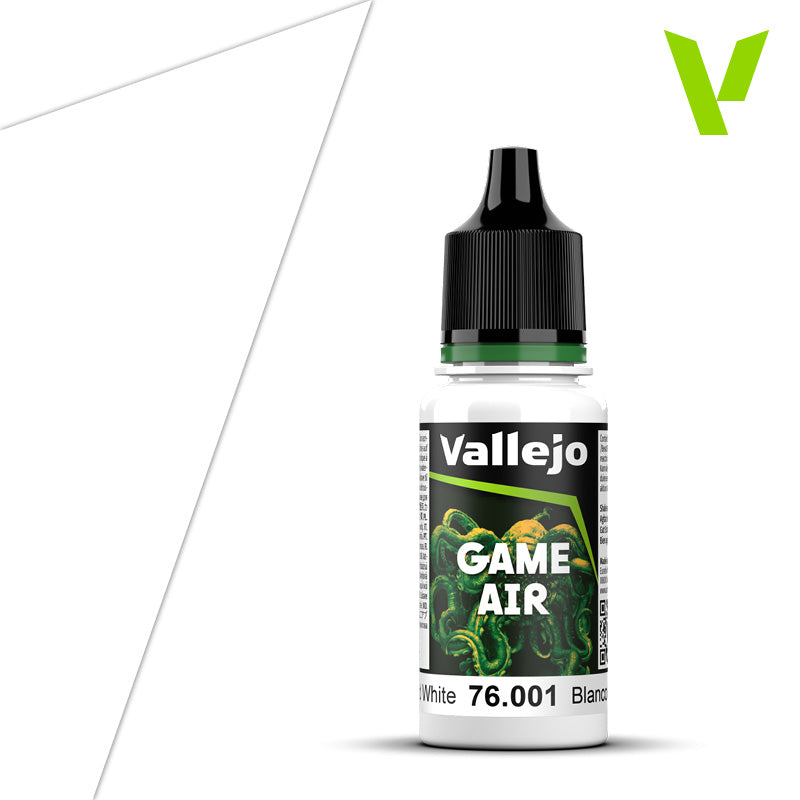 Vallejo Game Air Dead White 18 ml bottle