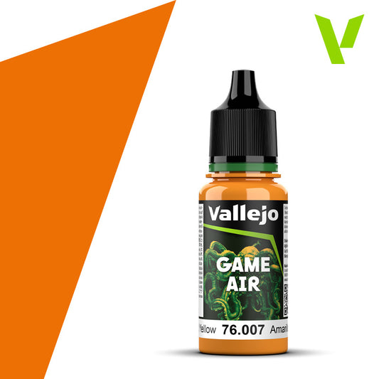 Vallejo Game Air Gold Yellow 18 ml bottle