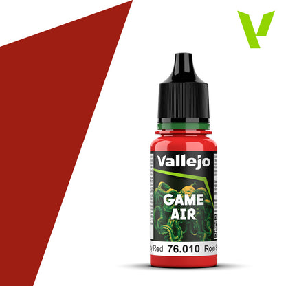Vallejo Game Air Bloody Red 18 ml bottle