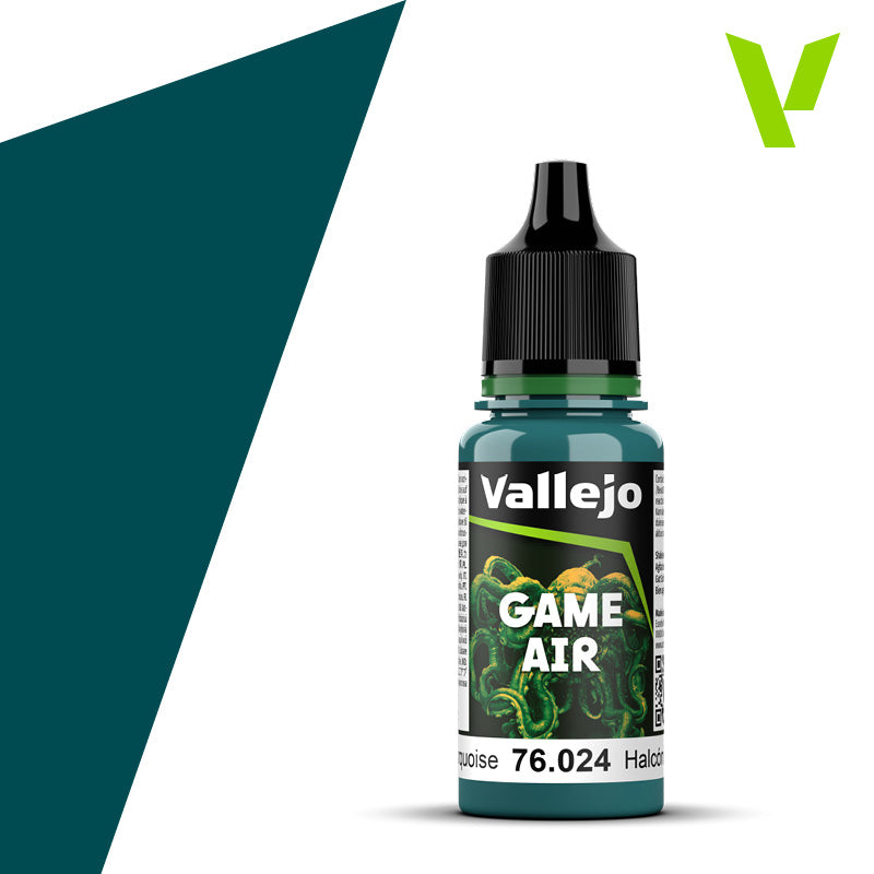 Vallejo Game Air Turquoise 18 ml bottle