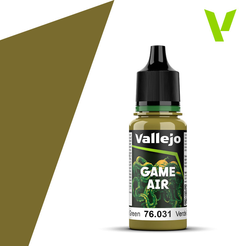 Vallejo Game Air Camouflage Green 18 ml bottle