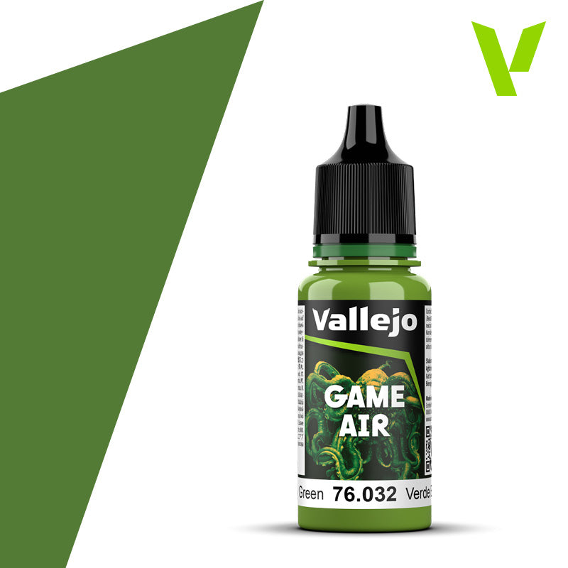 Vallejo Game Air Scorpy Green 18 ml bottle