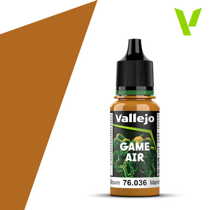 Vallejo Game Air Bronze Brown 18 ml bottle