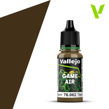 Vallejo Game Air Earth 18 ml bottle