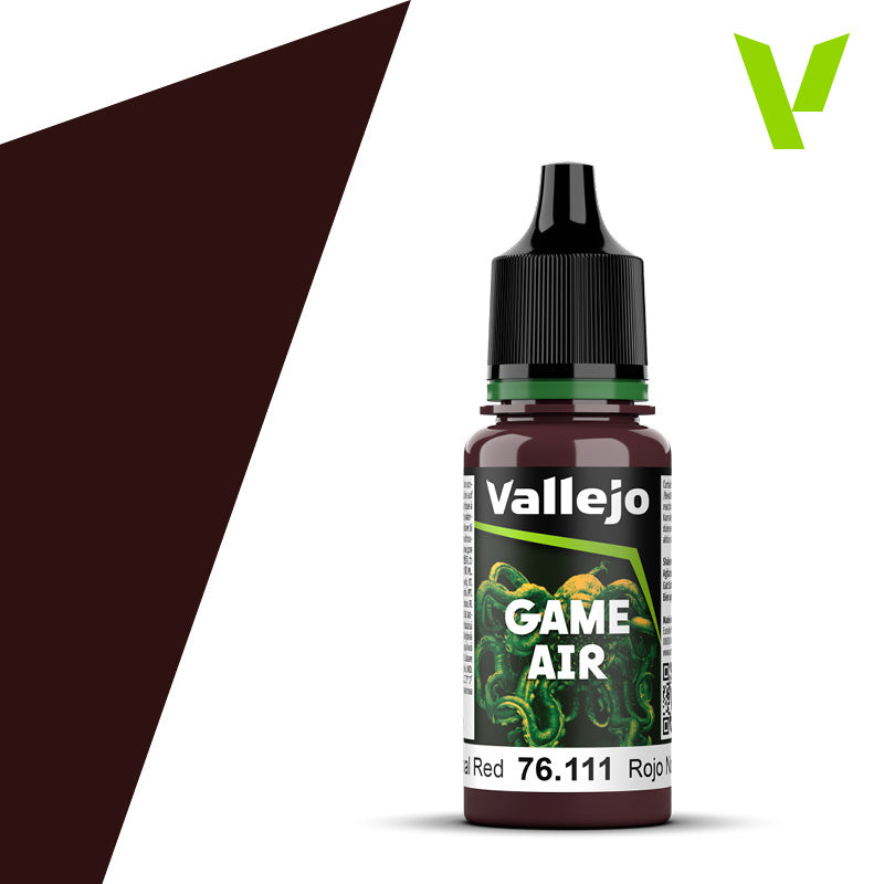 Vallejo Game Air Nocturnal Red 18 ml bottle