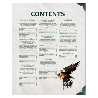 Warhammer 40,000 Roleplay: Imperium Maledictum Inquisition Player's Guide